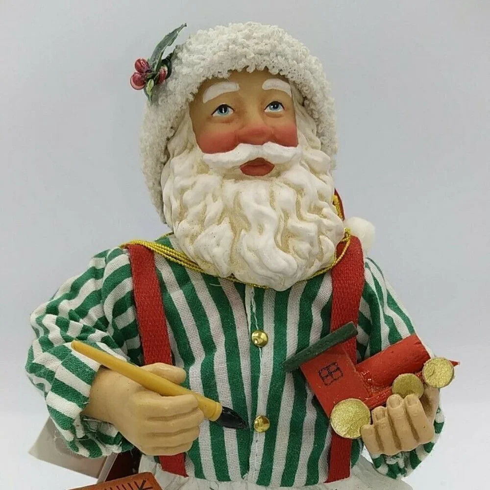 Clothtiques Possible Dreams Santa #805006 Santa's Handiwork 97 Christmas Holiday